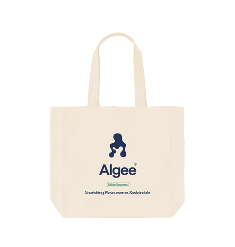 Natural Printed Bag Front